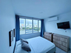 Apartamento moderno 9 floor 2BR Laguito - Frente a la playa